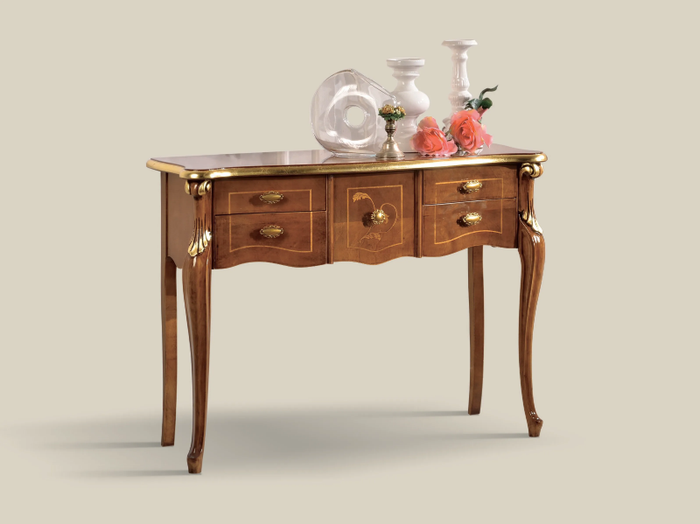 5462 - Wooden console table with drawers _ Tarocco Vaccari Group